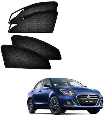 HARKRISH Side Window Sun Shade For Maruti Suzuki Dzire(Black)