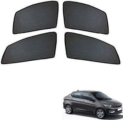 PEEPS STORE Side Window Sun Shade For Tata Tigor(Black)