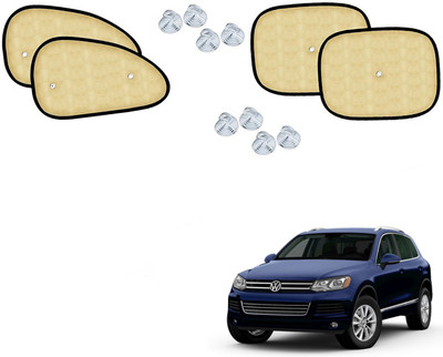 Automotive Prist Side Window Sun Shade For Volkswagen Touareg(Beige)