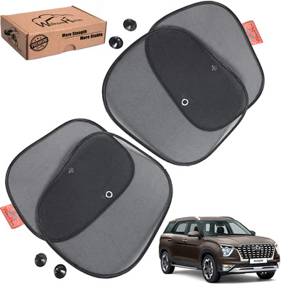 WolkomHome Side Window Sun Shade For Mahindra Quanto(Black)