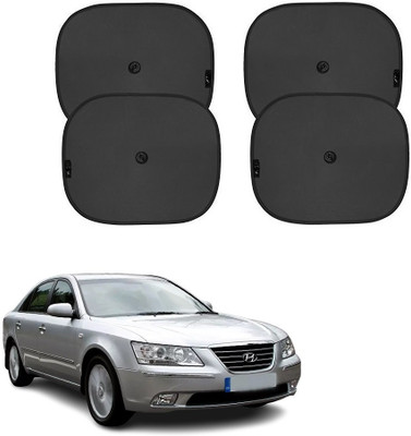 SPREADX Side Window, Rear Window Sun Shade For Hyundai Sonata(Black)