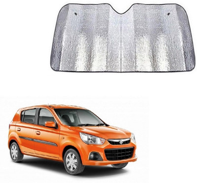 SPREADX Windshield Sun Shade For Maruti Suzuki Alto K10(Silver)