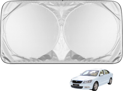 MOCKHE Windshield Sun Shade For Skoda Laura(Silver)