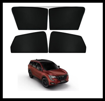 RAKRISH Rear Window, Side Window Sun Shade XUV 700(Black)