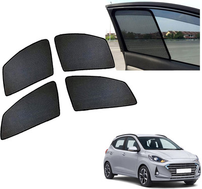 PEEPS STORE Side Window Sun Shade For Hyundai Grand i10 NIOS(Black)