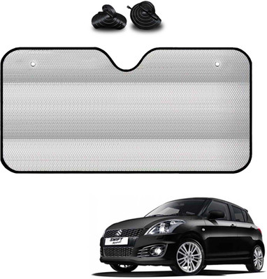 COSMOGEAR Windshield, Dashboard, Rear Window Sun Shade For Maruti Suzuki Swift(Silver)