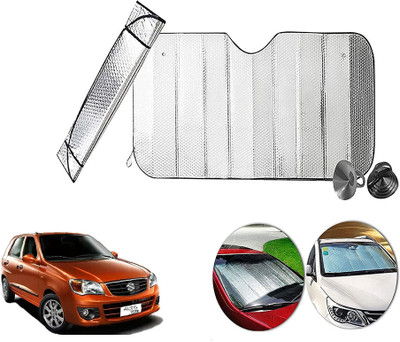 AUTO PEARL Dashboard, Windshield Sun Shade For Maruti Suzuki Alto K10(Silver)