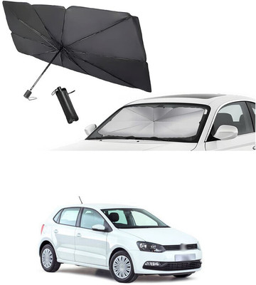 GONAMA Rear Window Sun Shade For Volkswagen Polo(Silver)