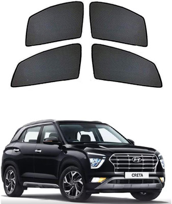 PEEPS STORE Side Window Sun Shade For Hyundai Creta(Black)