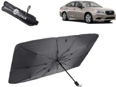 Selifaur Dashboard, Rear Window, Sun Roof, Windshield Sun Shade For Subaru Legacy(Black)