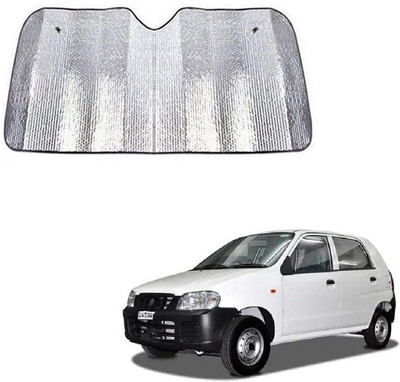 SPREADX Windshield Sun Shade For Maruti Suzuki Alto(Silver)