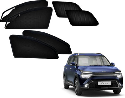 PEEPS STORE Rear Window, Side Window Sun Shade For Kia(Black)