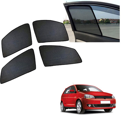 PEEPS STORE Side Window Sun Shade For Volkswagen Polo GT(Black)