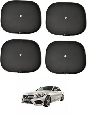 APICAL Side Window Sun Shade For Mercedes Benz C180(Black)