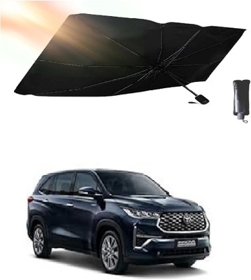 ROSHNEER ENTERPRISES Windshield Sun Shade For Toyota 1 Series(Black, Silver)