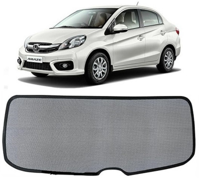 MOTOSHIELD Rear Window Sun Shade For Honda Amaze(Black)