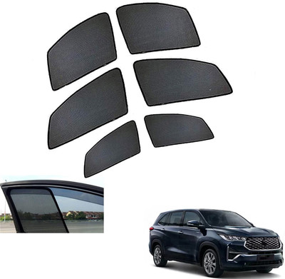 PEEPS STORE Side Window Sun Shade For Toyota Innova Hycross(Black)