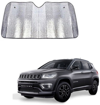 SPREADX Windshield Sun Shade For Jeep Compass(Silver)