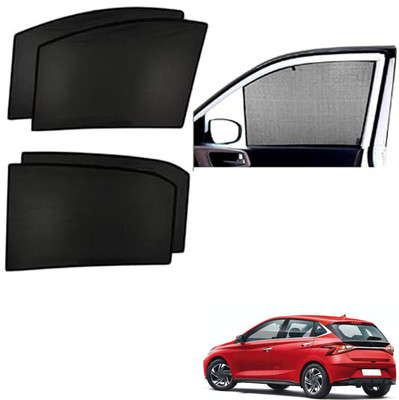 PEEPS STORE Side Window Sun Shade For Hyundai i20(Black)