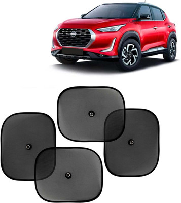 Kingsway Side Window, Rear Window, Windshield Sun Shade For Nissan Magnite(Black)