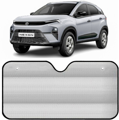 RideXpert Dashboard Sun Shade For Universal For Car Universal For Car(Silver)