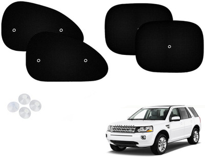 Automotive Prist Side Window Sun Shade For Range Rover Freelander 2(Black)