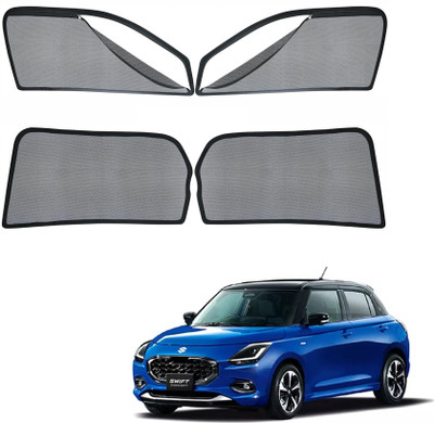 KOZDIKO Side Window Sun Shade For Maruti Suzuki New Swift(Black)