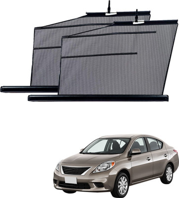 SS Zeeber Side Window Sun Shade For Nissan Sunny(Black)