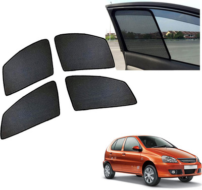 PEEPS STORE Side Window Sun Shade For Tata Indica(Black)