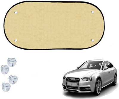 Automotive Prist Side Window Sun Shade For Audi S5(Beige)