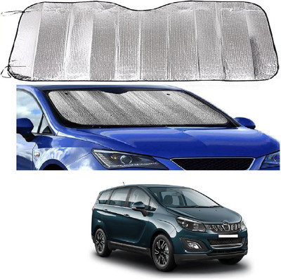ROSHNEER ENTERPRISES Windshield Sun Shade For Mahindra Marazzo(Silver)