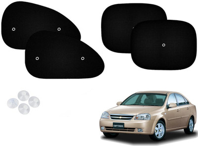 Automotive Prist Side Window Sun Shade For Chevrolet Optra(Black)