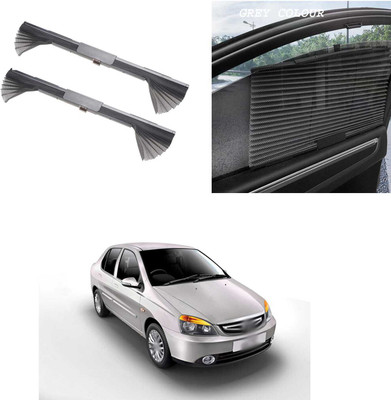 PRTEK Side Window Sun Shade For Tata Universal For Car(Grey)