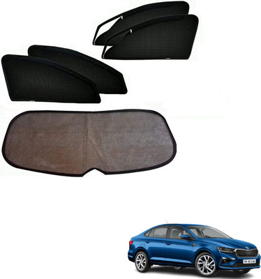 KOZDIKO Side Window Sun Shade For Skoda(Black)