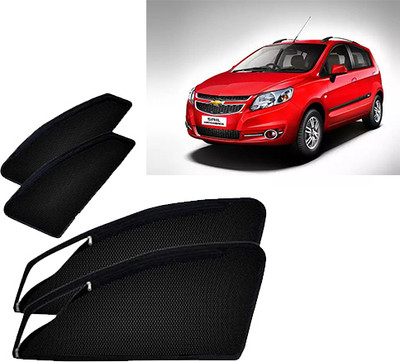 RAKRISH Rear Window, Side Window Sun Shade For Chevrolet Sail(Black)