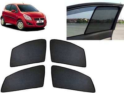 AUTO PEARL Side Window Sun Shade For Maruti Suzuki Ritz(Black)