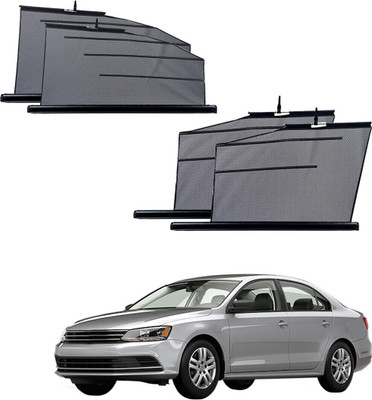 SS Zeeber Side Window Sun Shade For Volkswagen Jetta(Black)