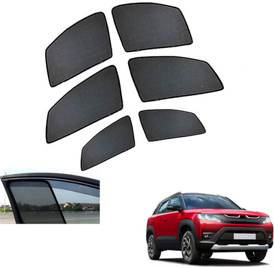 PEEPS STORE Side Window Sun Shade For Maruti Suzuki Brezza(Black)