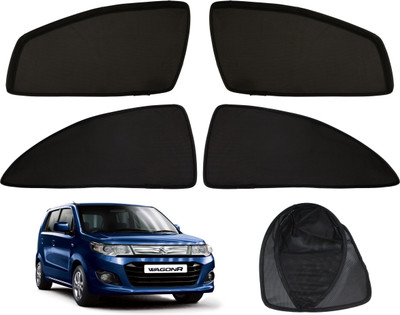 Magnetic Side Window Sun Shade For Maruti Suzuki WagonR Stingray(Black)