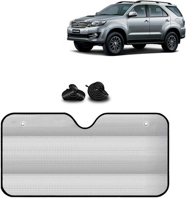Kingsway Windshield, Dashboard, Rear Window Sun Shade For Toyota Fortuner(Silver)