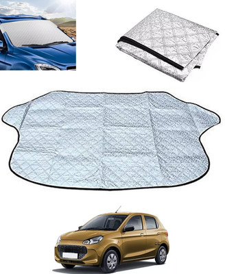 MSNP Windshield Sun Shade For Maruti Suzuki Alto K10(Silver)
