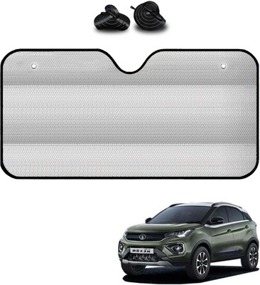 COSMOGEAR Windshield, Dashboard, Rear Window Sun Shade For Tata Nexon(Silver)