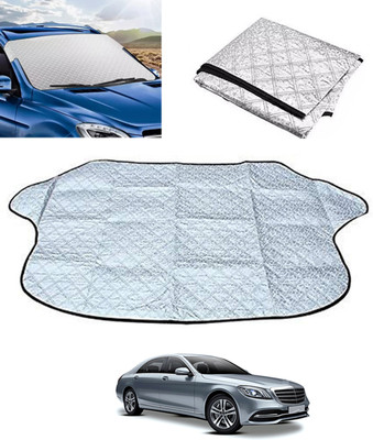 monolive Windshield Sun Shade For Mercedes Benz Universal For Car(Silver)