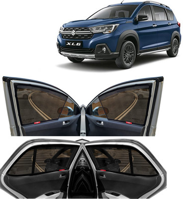 Kingsway Side Window Sun Shade For Maruti Suzuki XL6(Black)