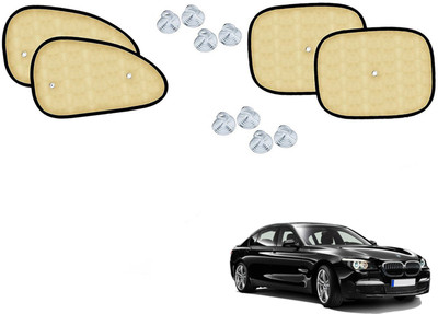 Automotive Prist Side Window Sun Shade For BMW 730d(Beige)