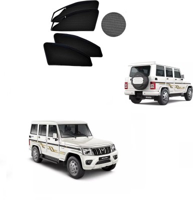 rs sunshade Side Window Sun Shade For Mahindra Bolero(Black)