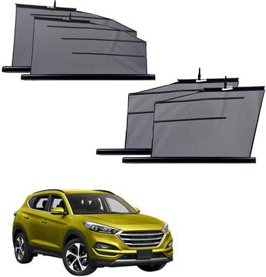 SS FOR YOUR SMART NEEDS Side Window Sun Shade For Hyundai Tucson(Black)