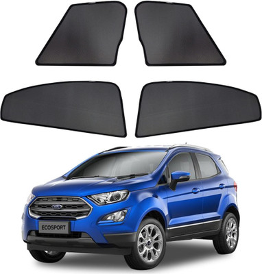 RAKRISH Rear Window, Side Window Sun Shade For Ford Ecosport(Black)