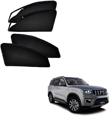 GRABIKA Side Window Sun Shade For Mahindra Scorpio N(Black)