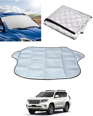 MATIES Windshield Sun Shade For Toyota Land Cruiser Prado(Silver)